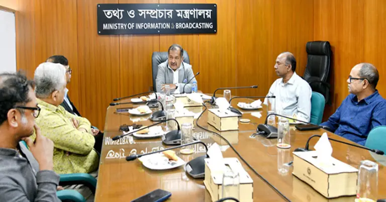 তথ্য ও সম্প্রচার মন্ত্রী জহির উদ্দিন স্বপন
